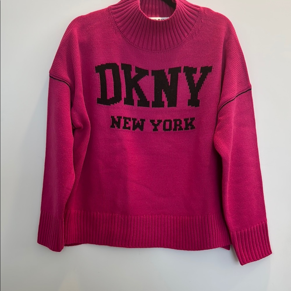 DKNY Women's Pink Sweater